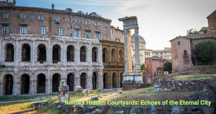 Roman courtyard