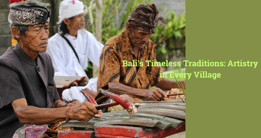 bali traditional workers