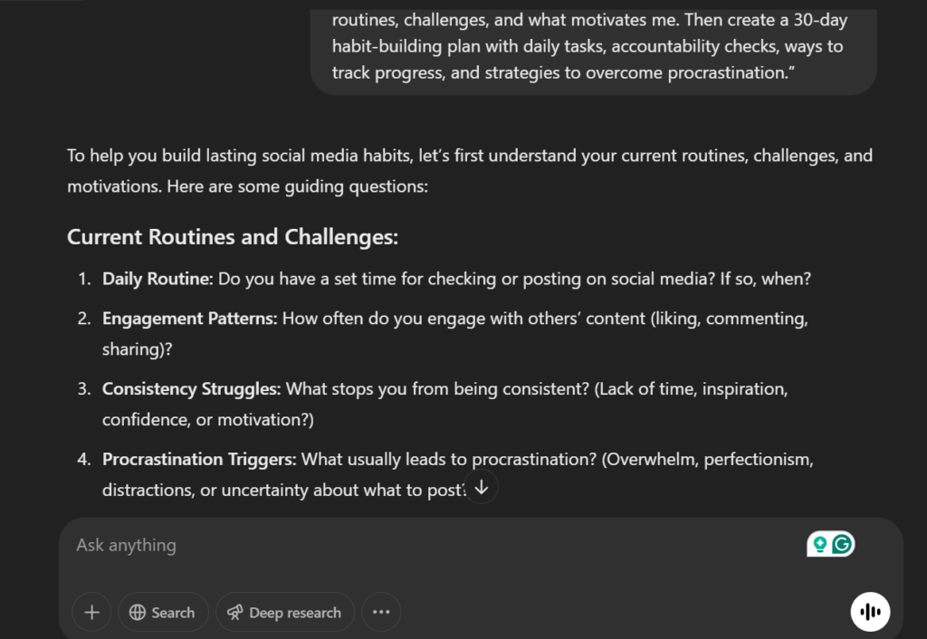 Build Habits That Stick