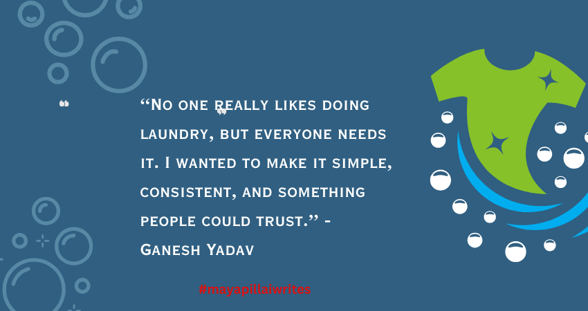 Interview with Ganesh Yadav – Co-founder & CEO, BrightNok Laundry Services