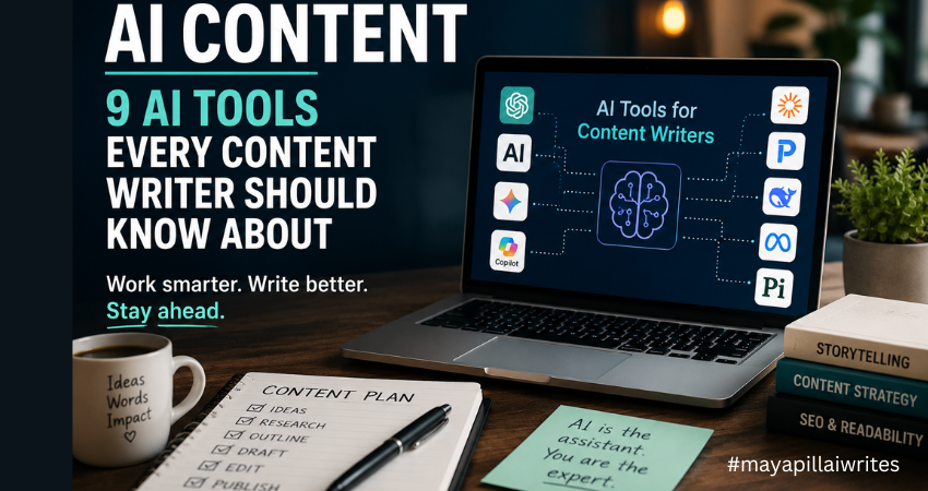 9 AI tools for content writers