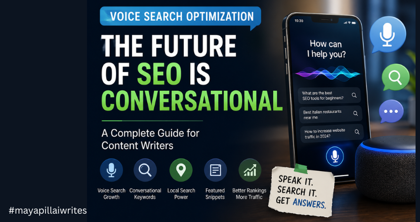 Voice Search Optimization in Search Engines: The Complete Guide for Content Writers