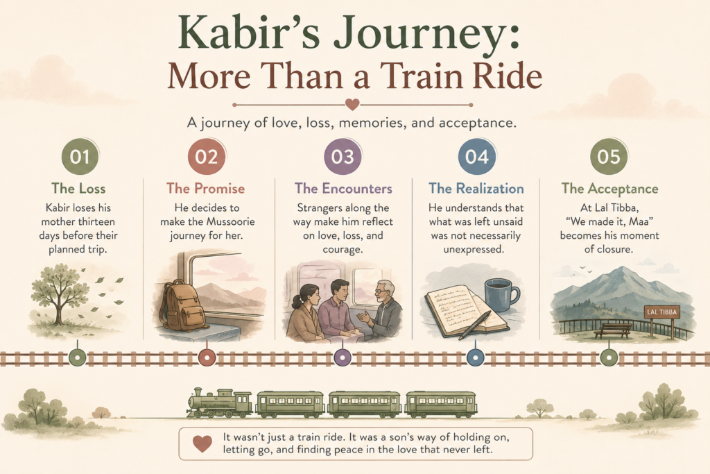 Kabir's  journey =- Life on the tracks