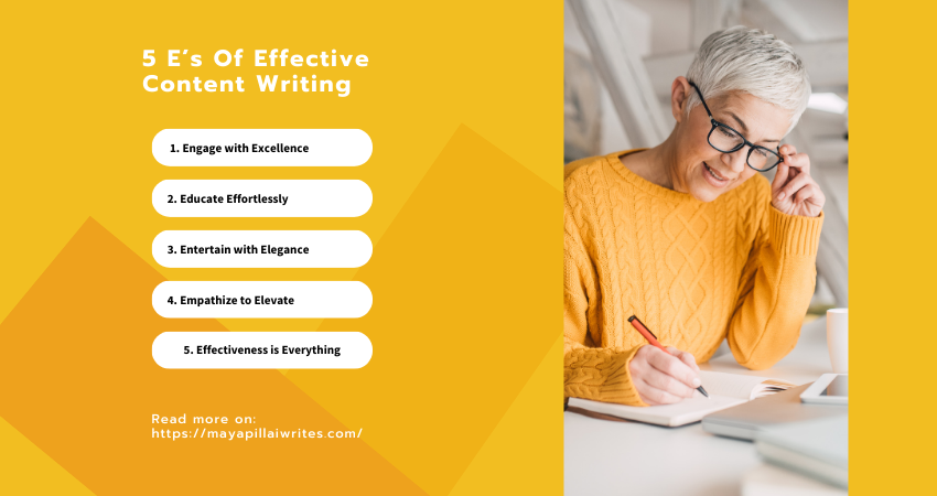 The 5 E’s of Effective Content Writing